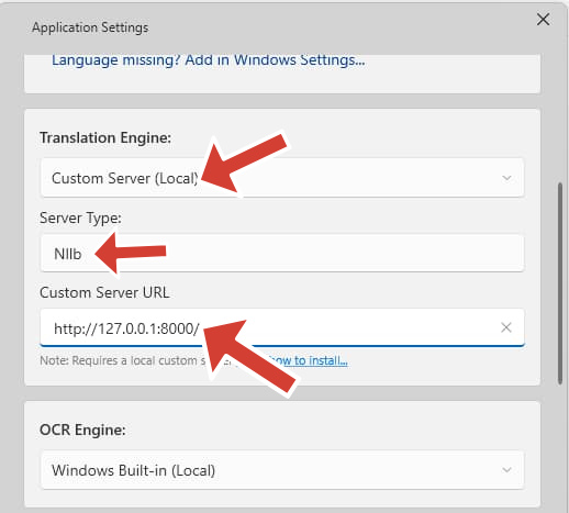 Configure Application